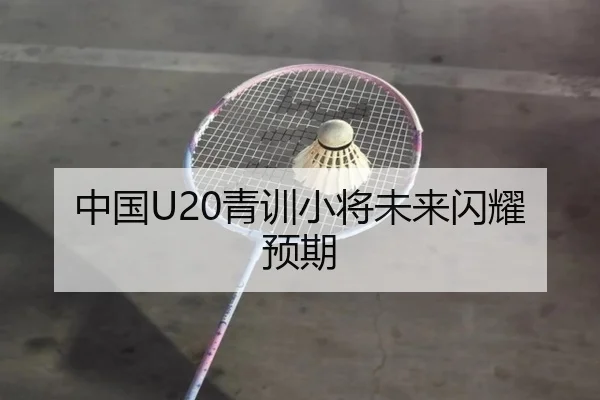 中国U20青训小将未来闪耀预期 | od